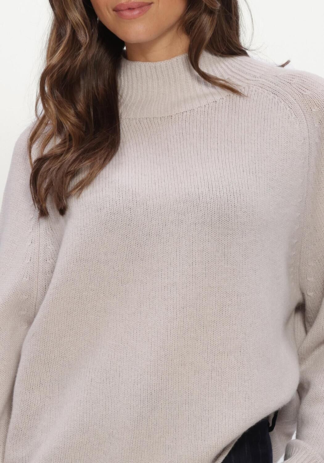 Creme LUISA CERANO Trui TURTLENECK AUS KASCHMIR-MIX - large