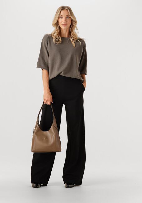 Taupe KNIT-TED Top MER - large