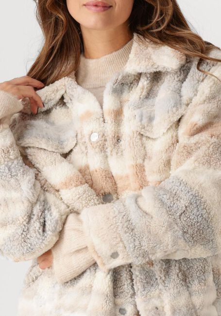 Camel UGG Jassen FRANKIE UGGFLUFF JACKET TOPA - large
