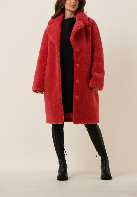 Roze STAND STUDIO Faux fur jas CAMILLE COCOON COAT 2020 - large
