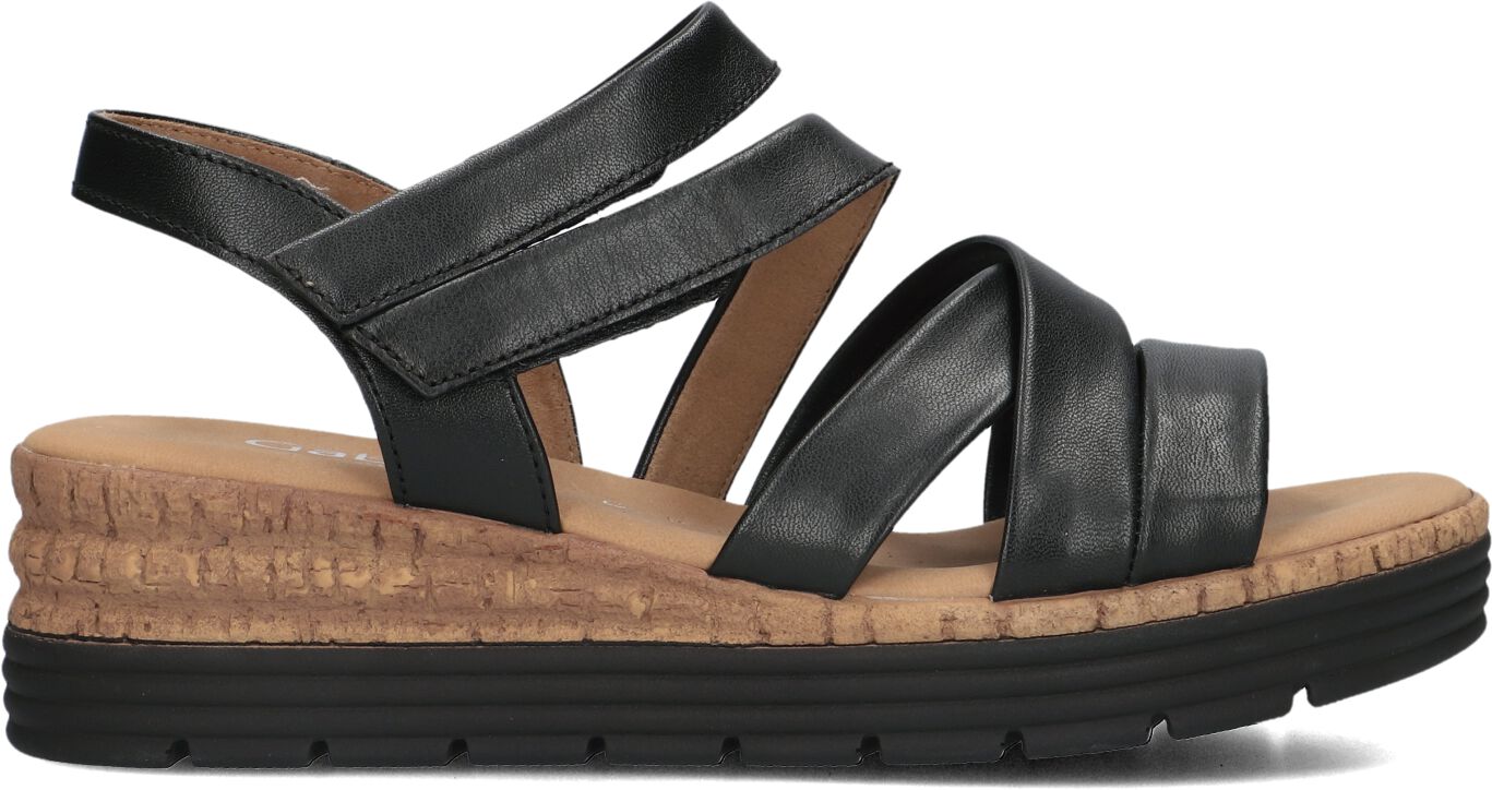 Gabor Sandalen
Dames 702.2, Maat: 42, Materiaal: Leer, Kleur: Zwart
