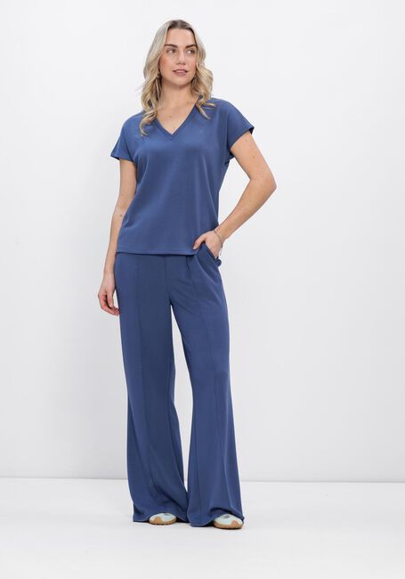 Blauwe AIMEE THE LABEL Flared broek LOVE - large