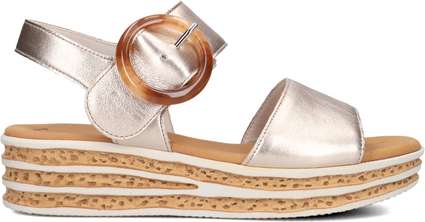Gabor Sandalen
Dames 550.2, Maat: 37, Materiaal: Leer, Kleur: Beige
