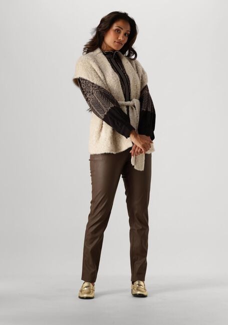 Bruine KNIT-TED Pantalon FRANCIS PANT - large