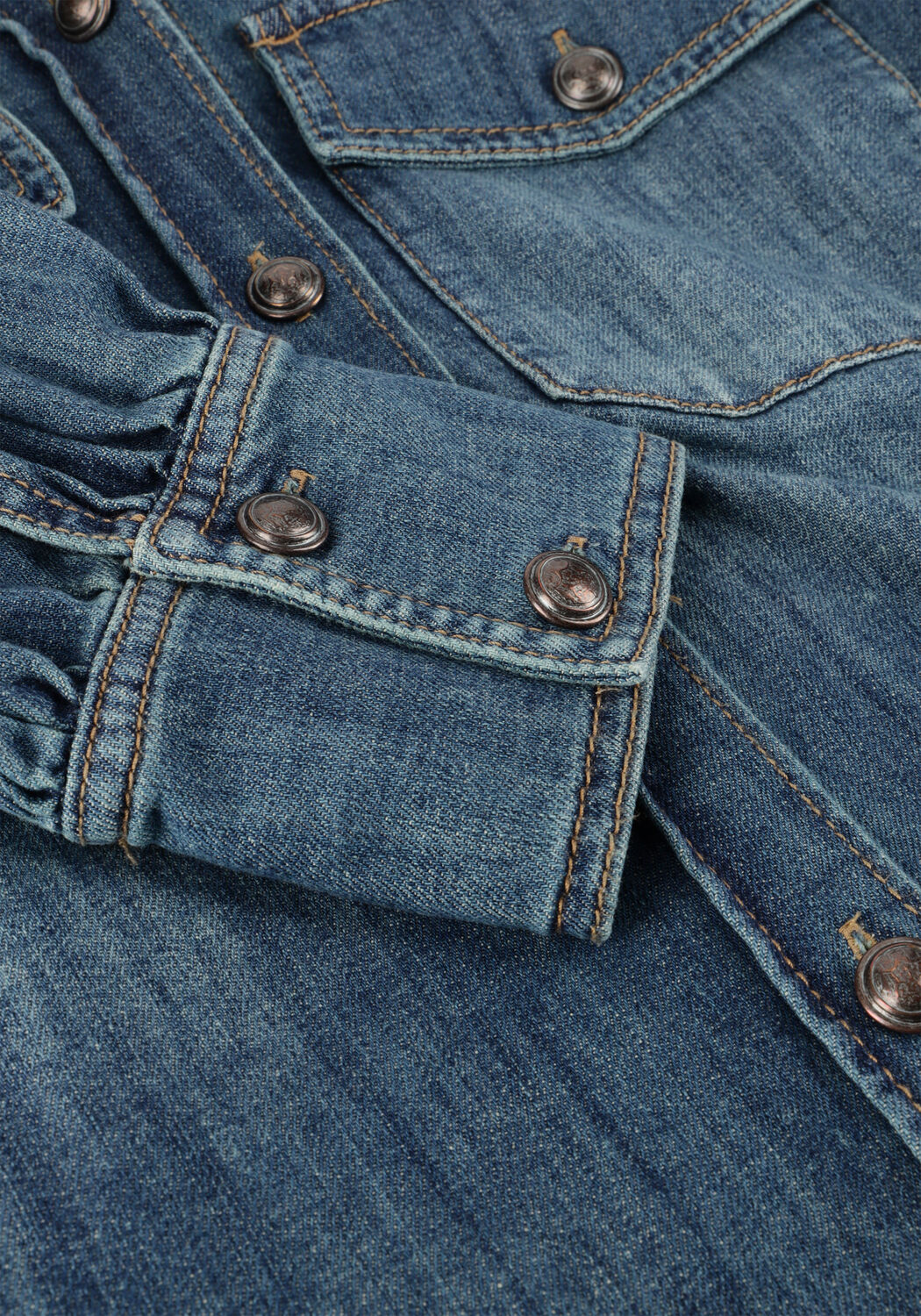 Blauwe LUISA CERANO Blouses 228591/3474 - large