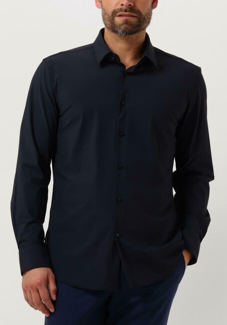 Donkerblauwe BOSS BLACK Klassiek overhemd P-HANK-S-KENT-C1-222 - large