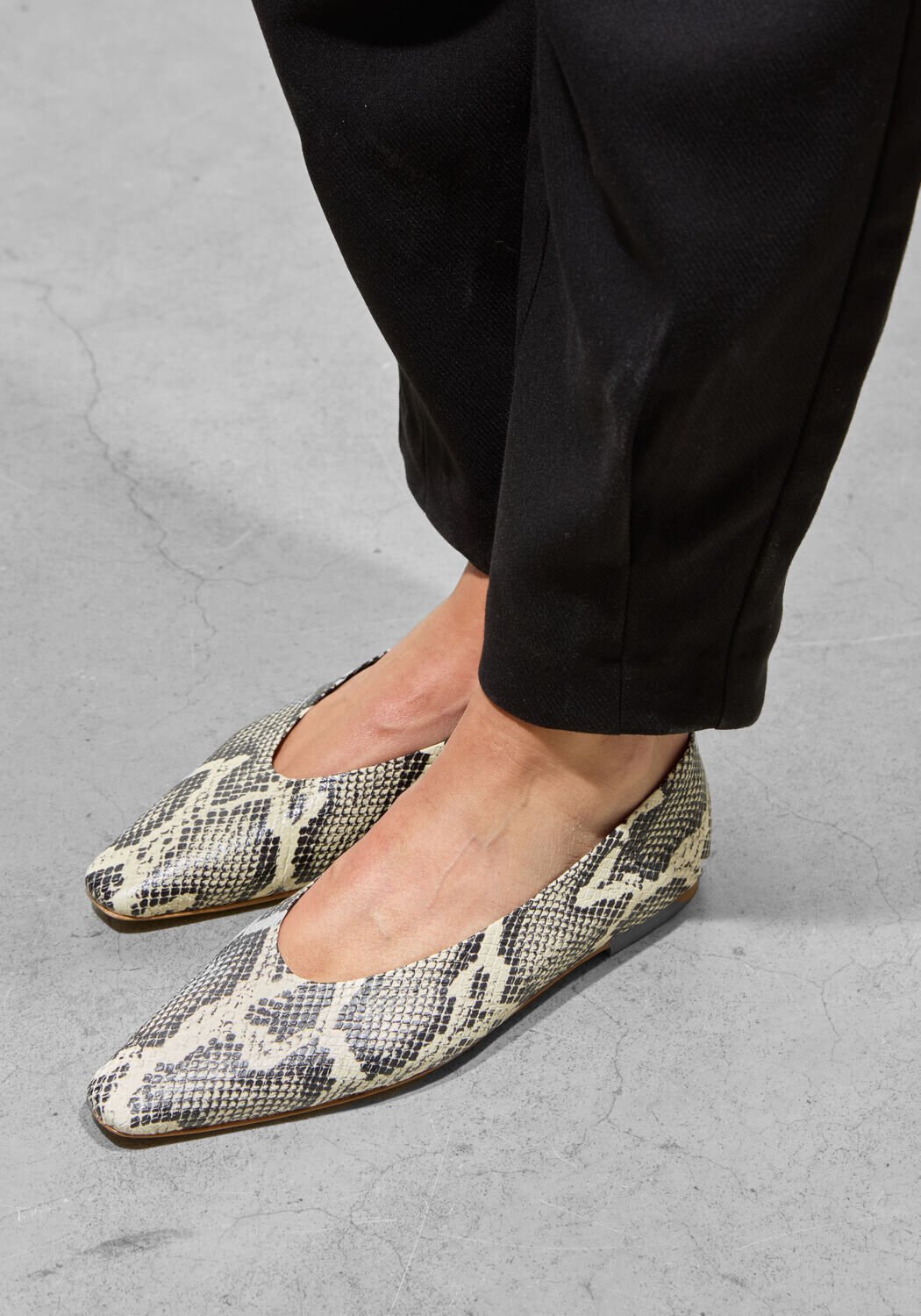 Witte ODARE Ballerina's BILBAO - medium