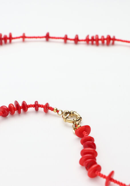 Rode BONNIE STUDIOS Kettingen BEADS SHELL NECKLACE - large