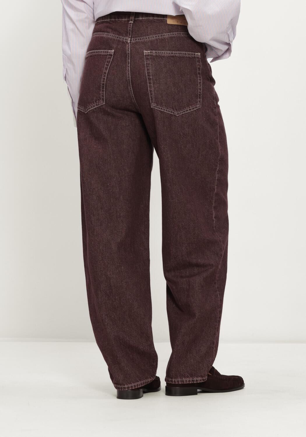 Bruine AMERICAN VINTAGE Jeans OSHOW - large