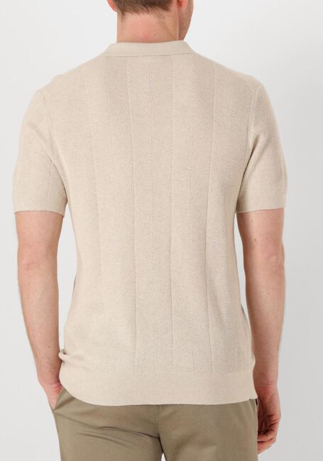 Beige PROFUOMO Polo POLO SHORT SLEEVE - large