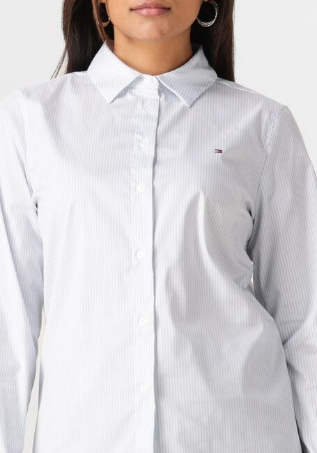 Blauwe TOMMY HILFIGER Blouses ESS POPLIN REGULAR SHIRT - large