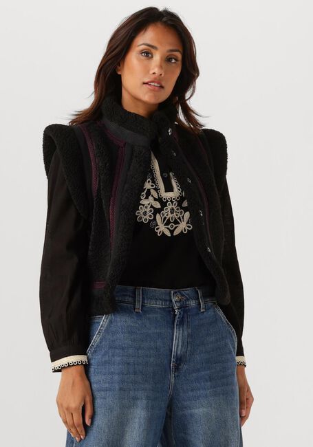 Zwarte ANTIK BATIK Gilet SALLY GILET - large