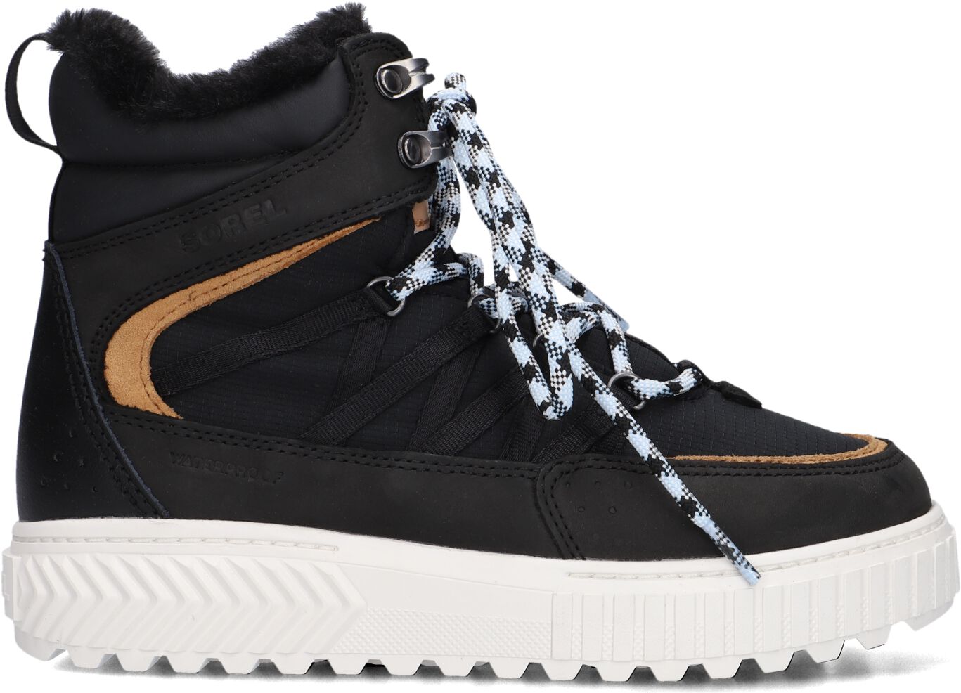 Sorel Veterboots Dames Ona Ave Trek Boot Dames, Maat: 40, Materiaal: Nylon, Kleur: Wit