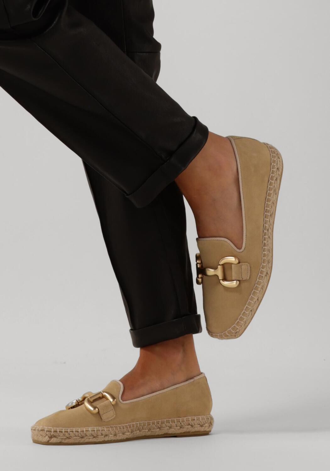 Taupe LINA LOCCHI Loafers SUE ESPA INSTAPPER MET BIT - large