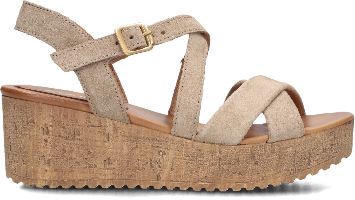 Ayana Sandalen
Dames 722032, Maat: 36, Materiaal: Suède, Kleur: Beige
