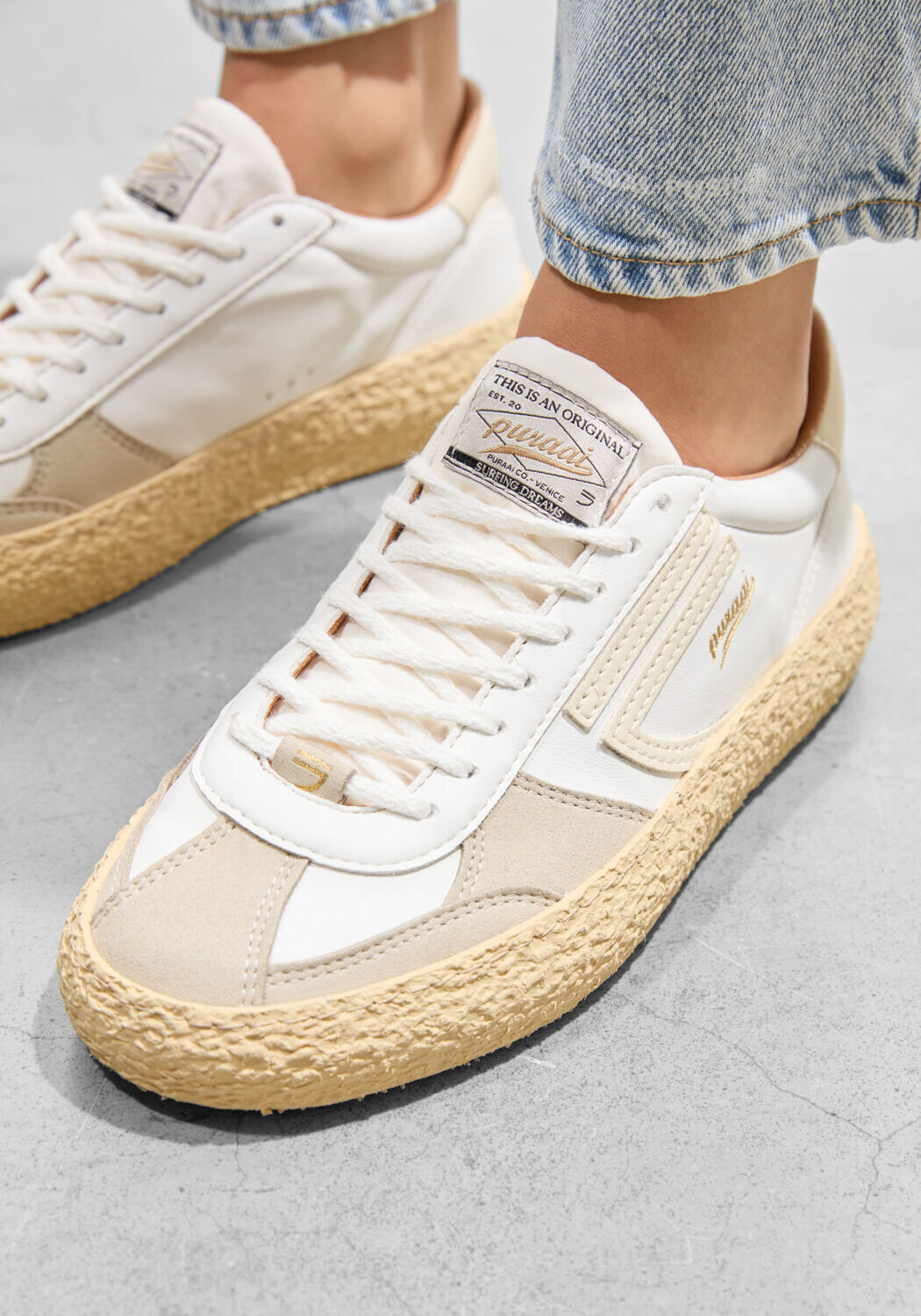 Beige PURAAI Lage sneakers 1.01 CLASSIC - large