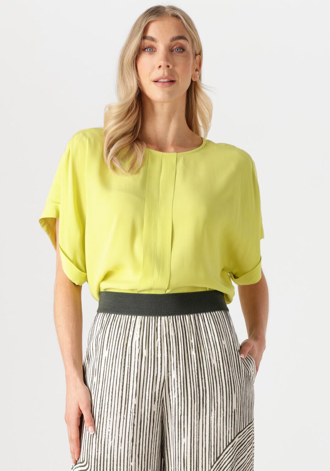 Caroline Biss Blouse Dames 1636, Maat: 34, Kleur: Lime
