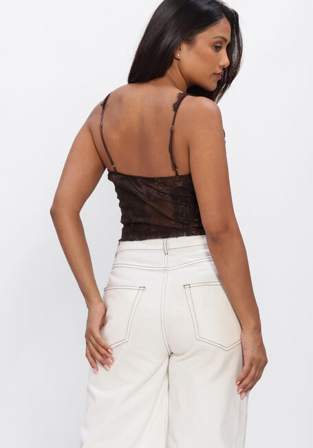 Bruine HERSKIND Top JOHANNES BODYSTOCKING - large