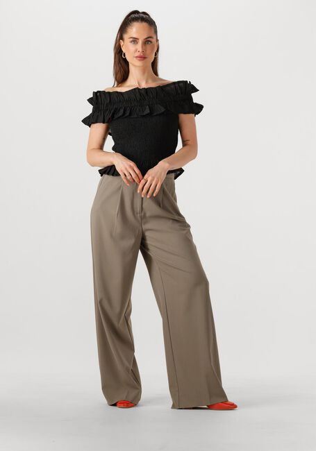 Zwarte COPENHAGEN MUSE Top CM MOLLY BLOUSE - large