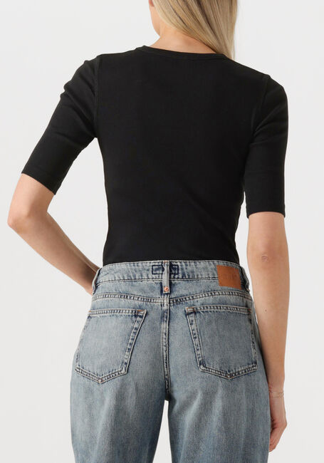 Zwarte DRYKORN T-shirt SELAY - large
