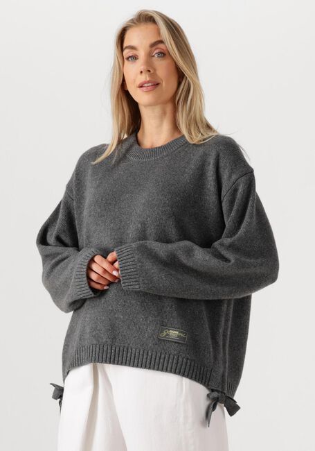 Grijze GANNI Trui K2569 - large