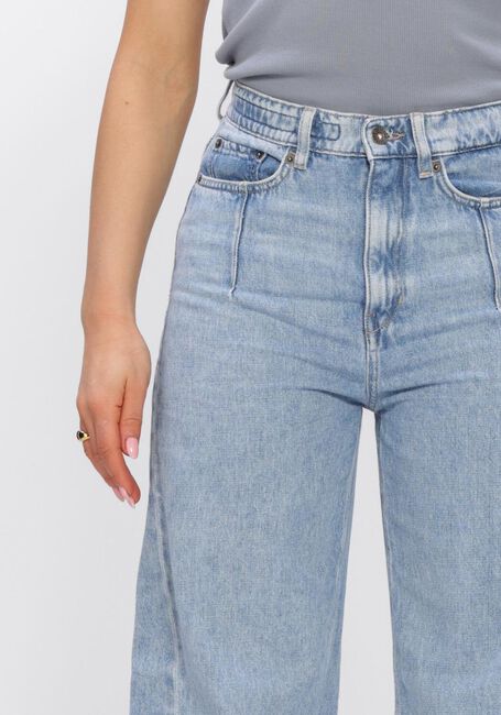 Blauwe DRYKORN Wide jeans LIABLE BARREL - large