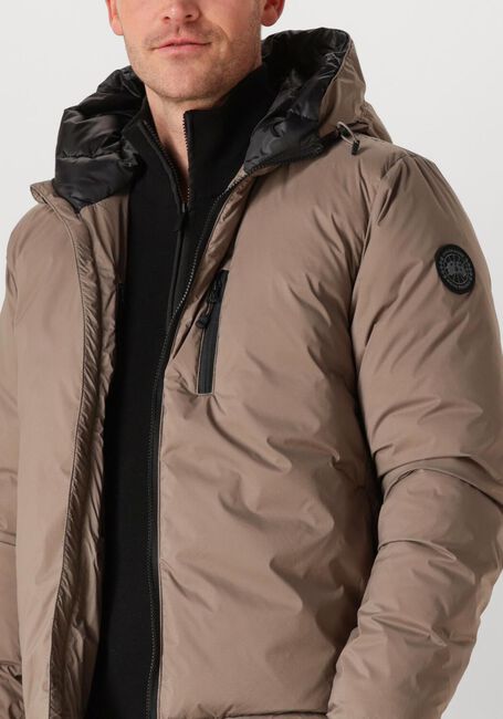 Taupe CANADA GOOSE Jassen LODGE HOODY R BLACK DISC - large