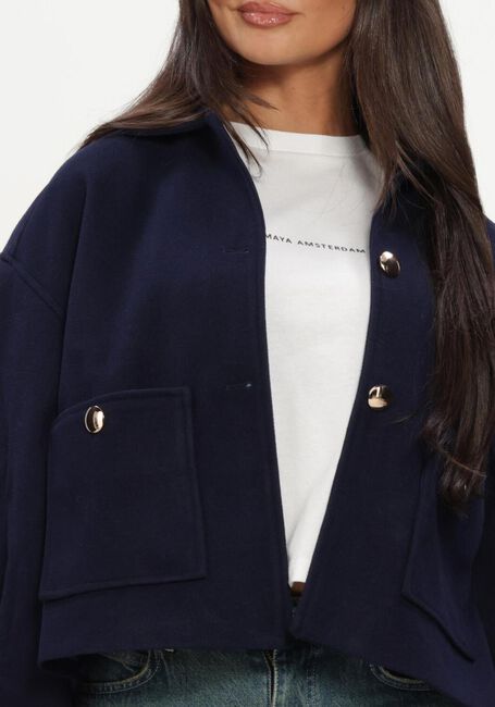 Blauwe AMAYA AMSTERDAM Jack BLOOM JACKET - large