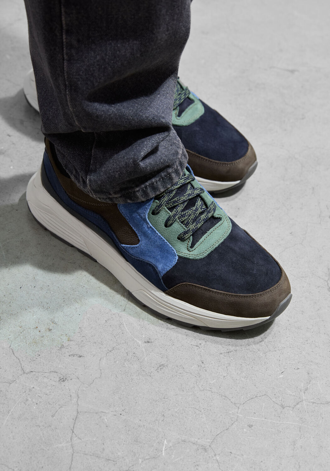 Blauwe XSENSIBLE Lage sneakers SUE H SNEAKER - large