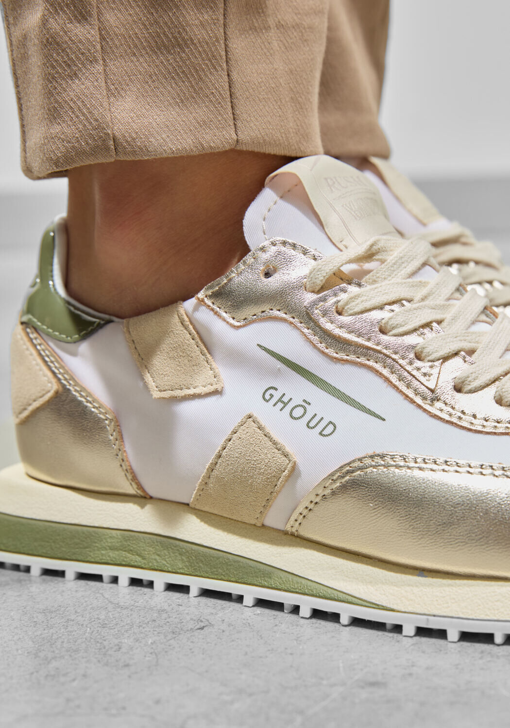 Groene GHOUD Lage sneakers RUSH SOFT LOW - large