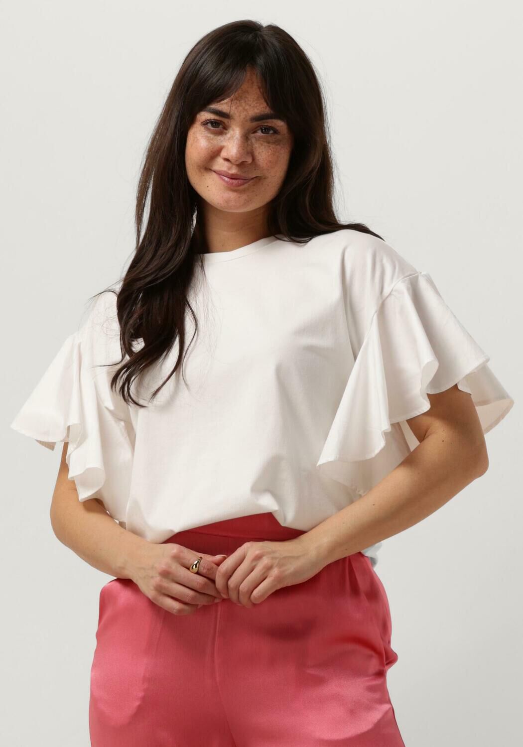 Dea Kudibal Top Dames Jenthy, Maat: L, Kleur: Wit