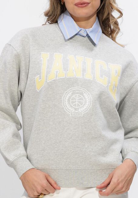 Lichtgrijze JANICE Sweater OWEN - large