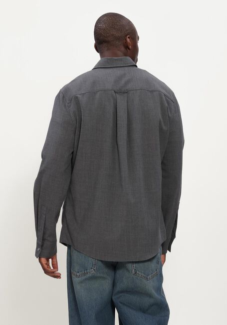 Donkergrijze AMI PARIS Overshirt CLASSIC FIT SHIRT WITH FLAP POCKETS - large