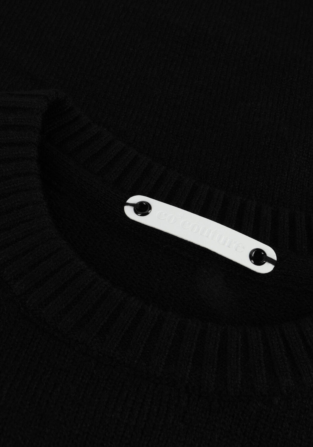Zwarte CO'COUTURE Trui MERO O KNIT - large