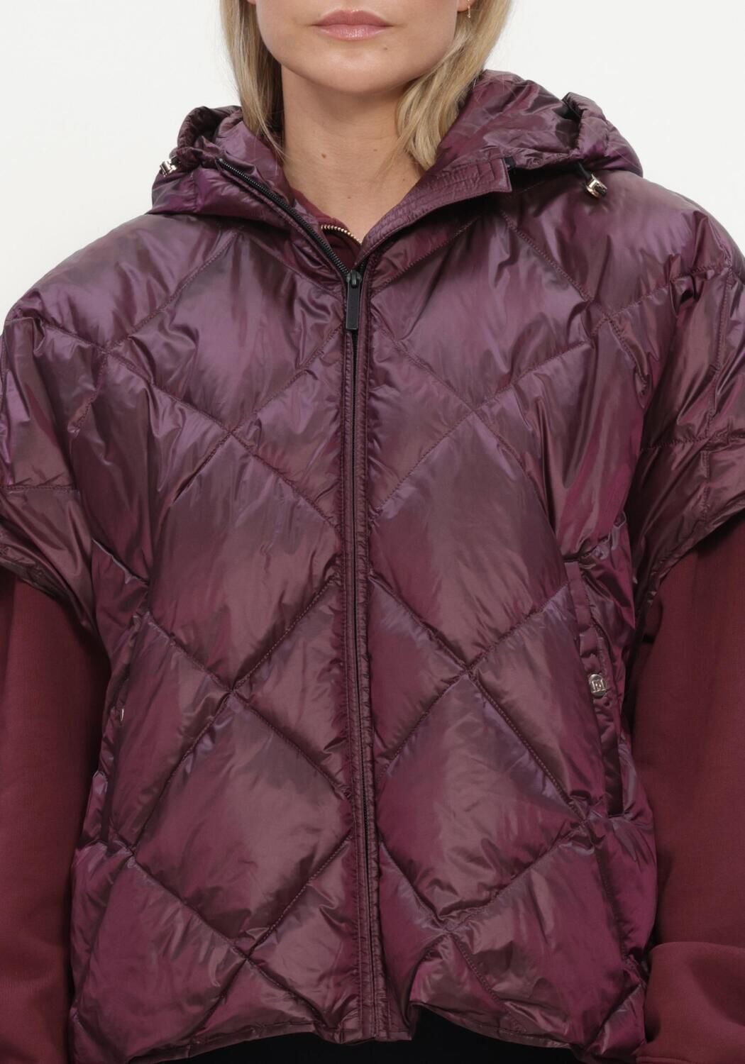 Bordeaux DEBLON SPORTS Bodywarmer BOWIE CAPE - large
