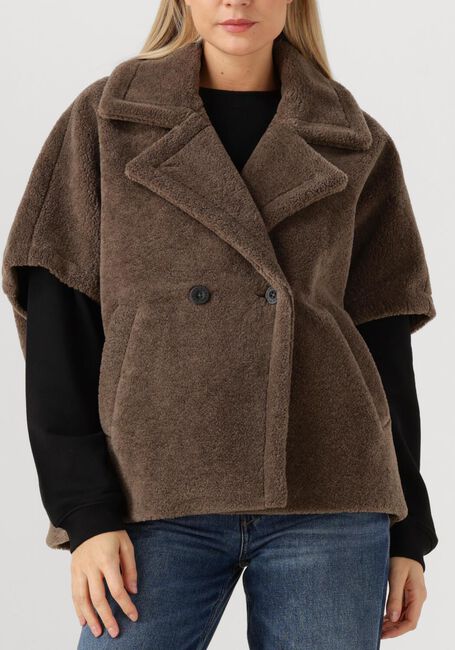 Bruine DEBLON SPORTS Teddy jas JAIMY BODYWARMER - large