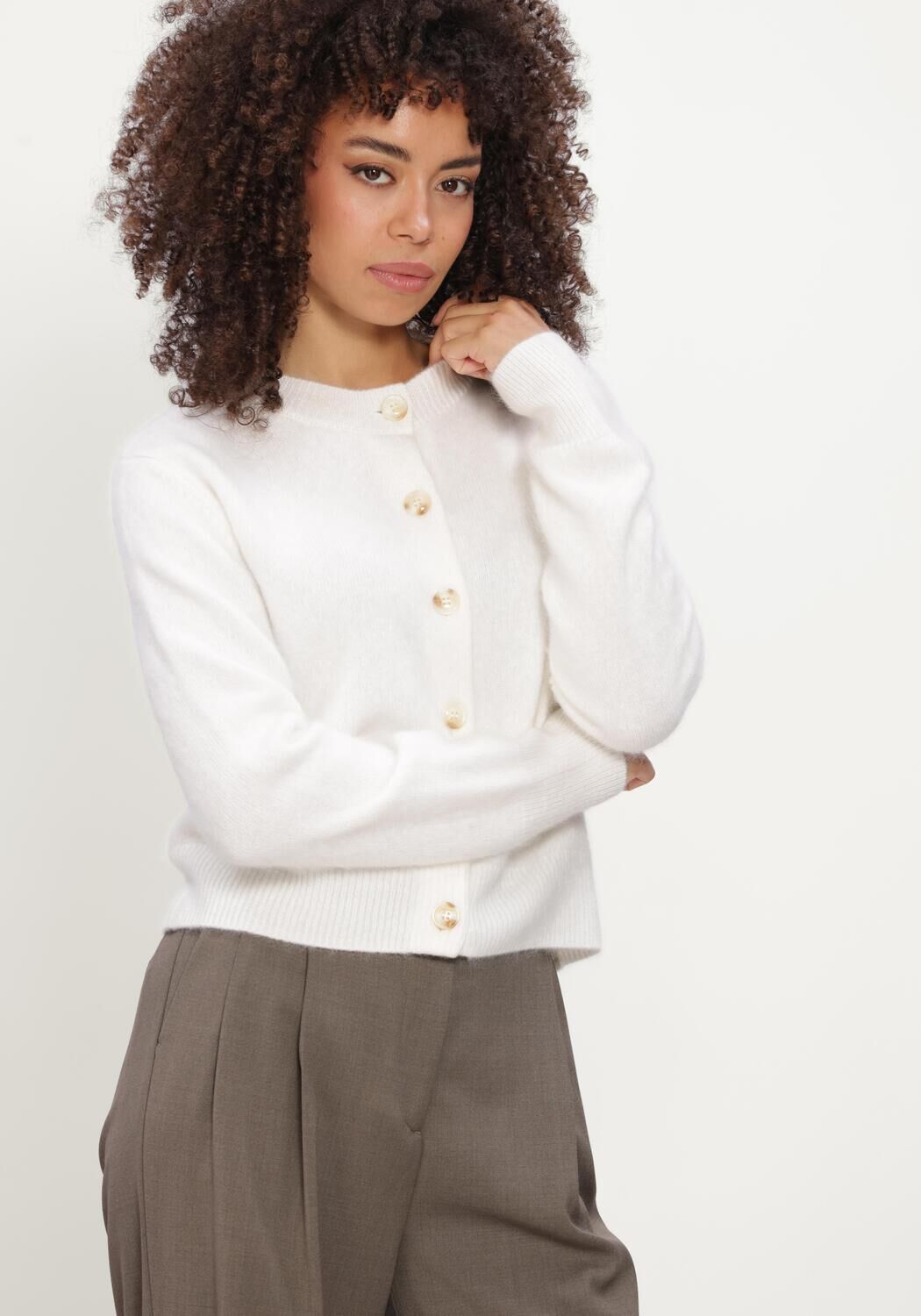 Witte LISA YANG Vest AZALEA CARDIGAN - large
