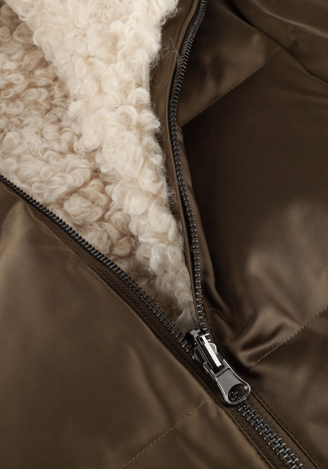 Khaki MARANT ETOILE Gilet HOODIALI-GC 25AGI0010FD - large