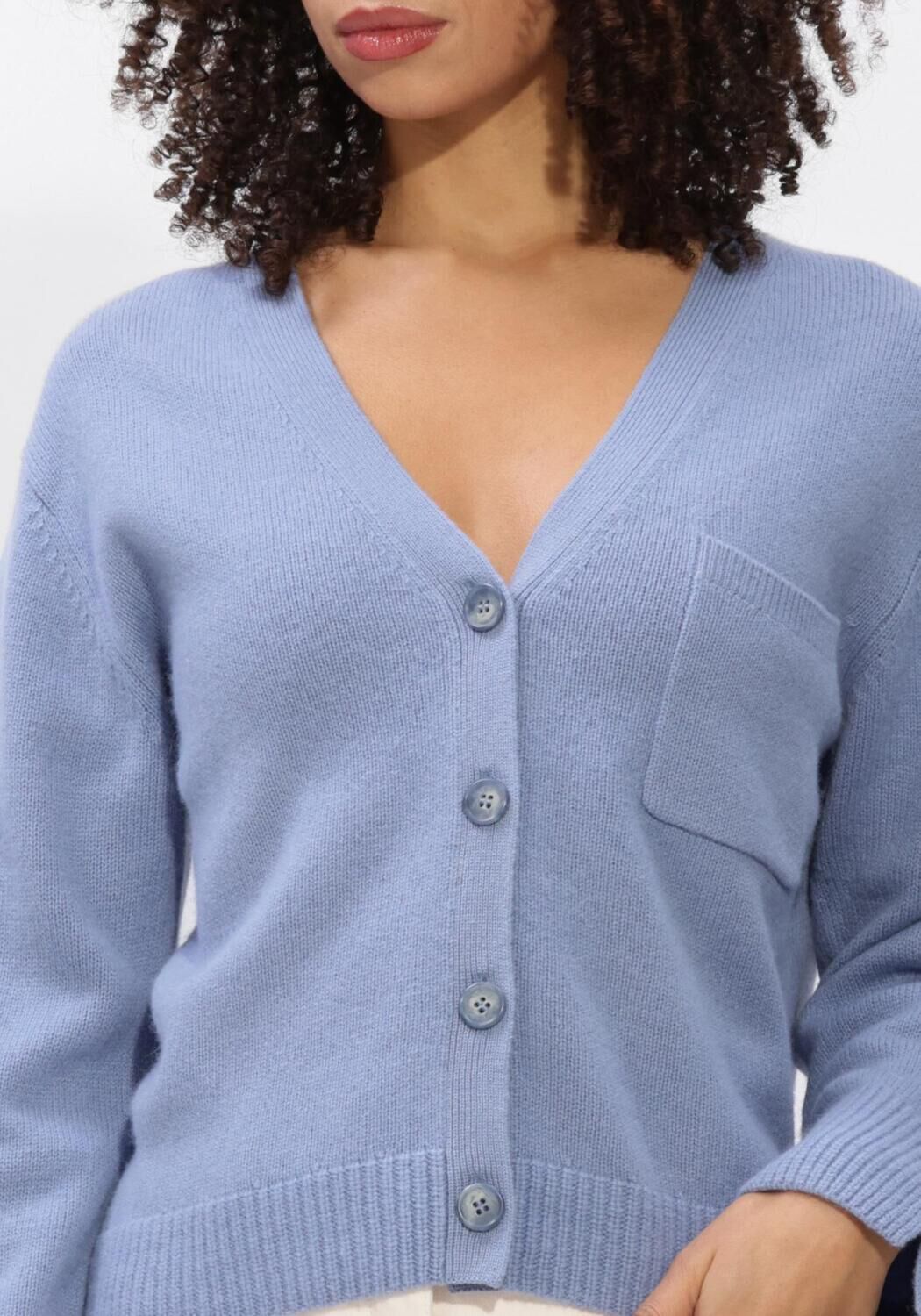 Lichtblauwe LUISA CERANO Vest 438040/5871-00 - large