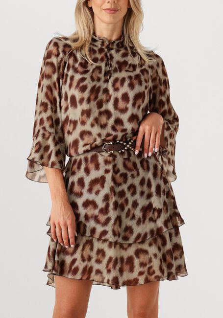 Bruine LUISA CERANO Midi jurk 728611/3769 - large