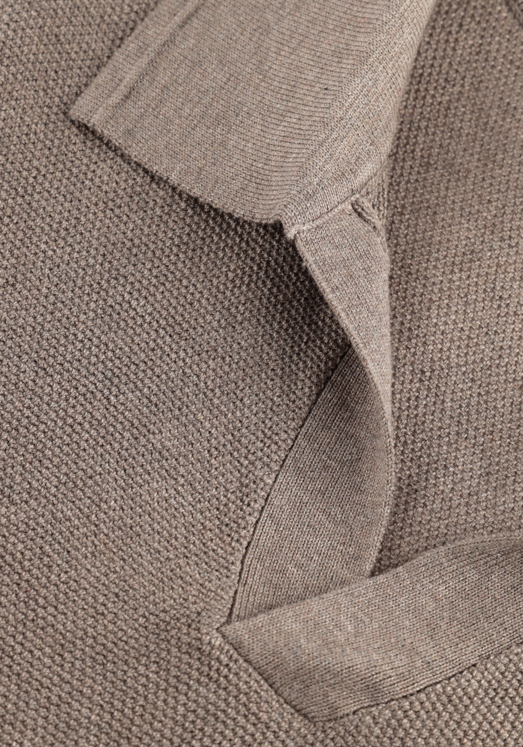 Taupe PROFUOMO Polo POLO OPEN COLLAR LUXURY BASIC - large