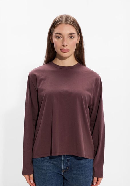 Bruine SEA ME HAPPY Top ARCHIE TEE LONGSLEEVE - large
