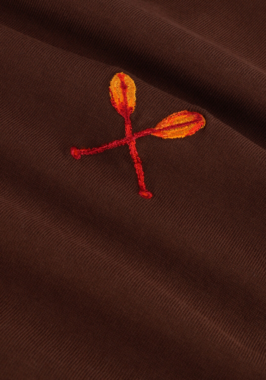 Bruine FOR&Eacute;T T-shirt SAIL T-SHIRT - large