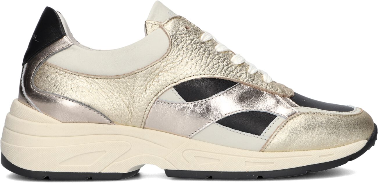 PiediNudi Lage Sneakers Dames Zerba 02.02, Maat: 37, Materiaal: Leer, Kleur: Goud