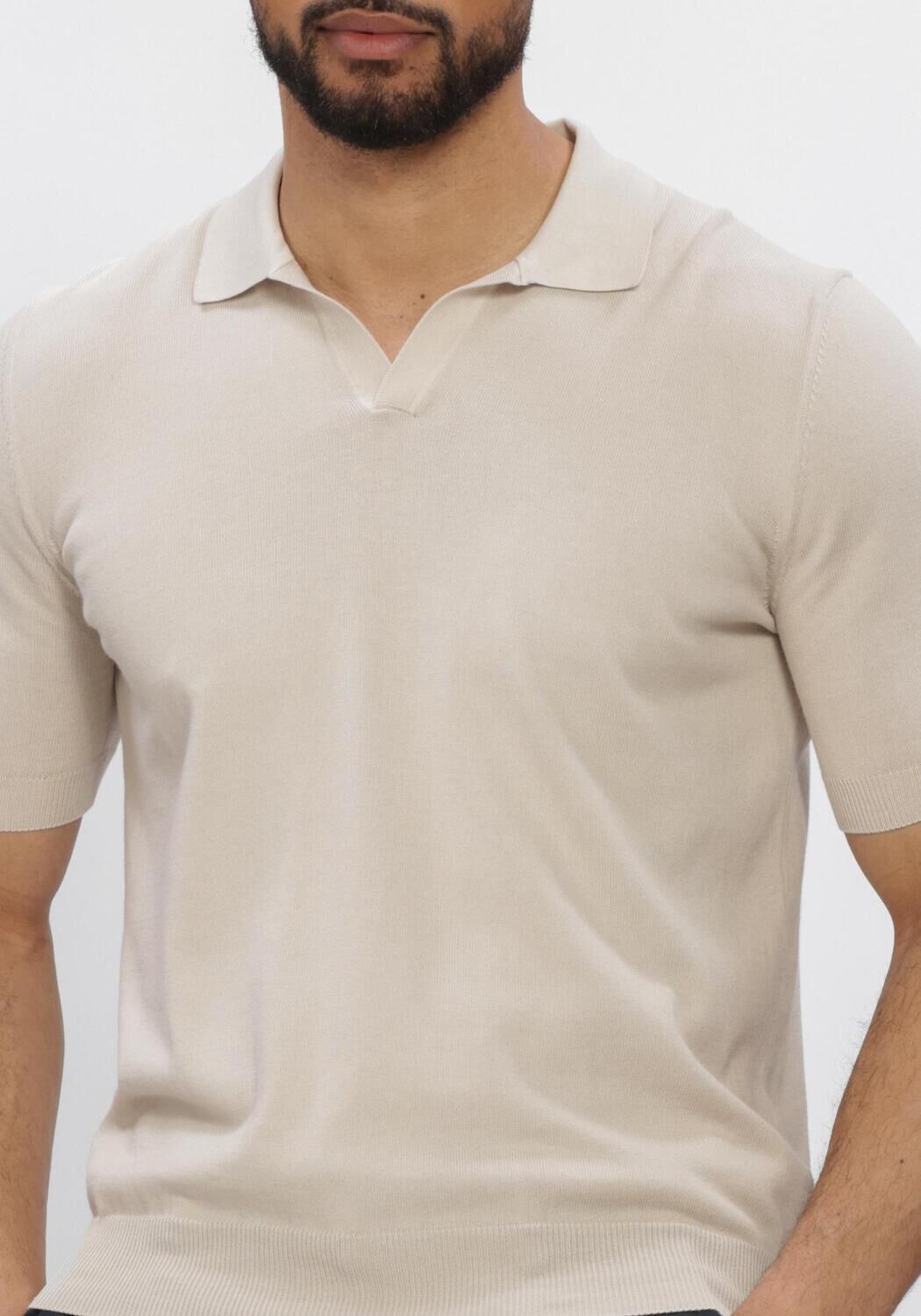 Beige GRAN SASSO Polo TENNIS S/SLV SKIPPER - large