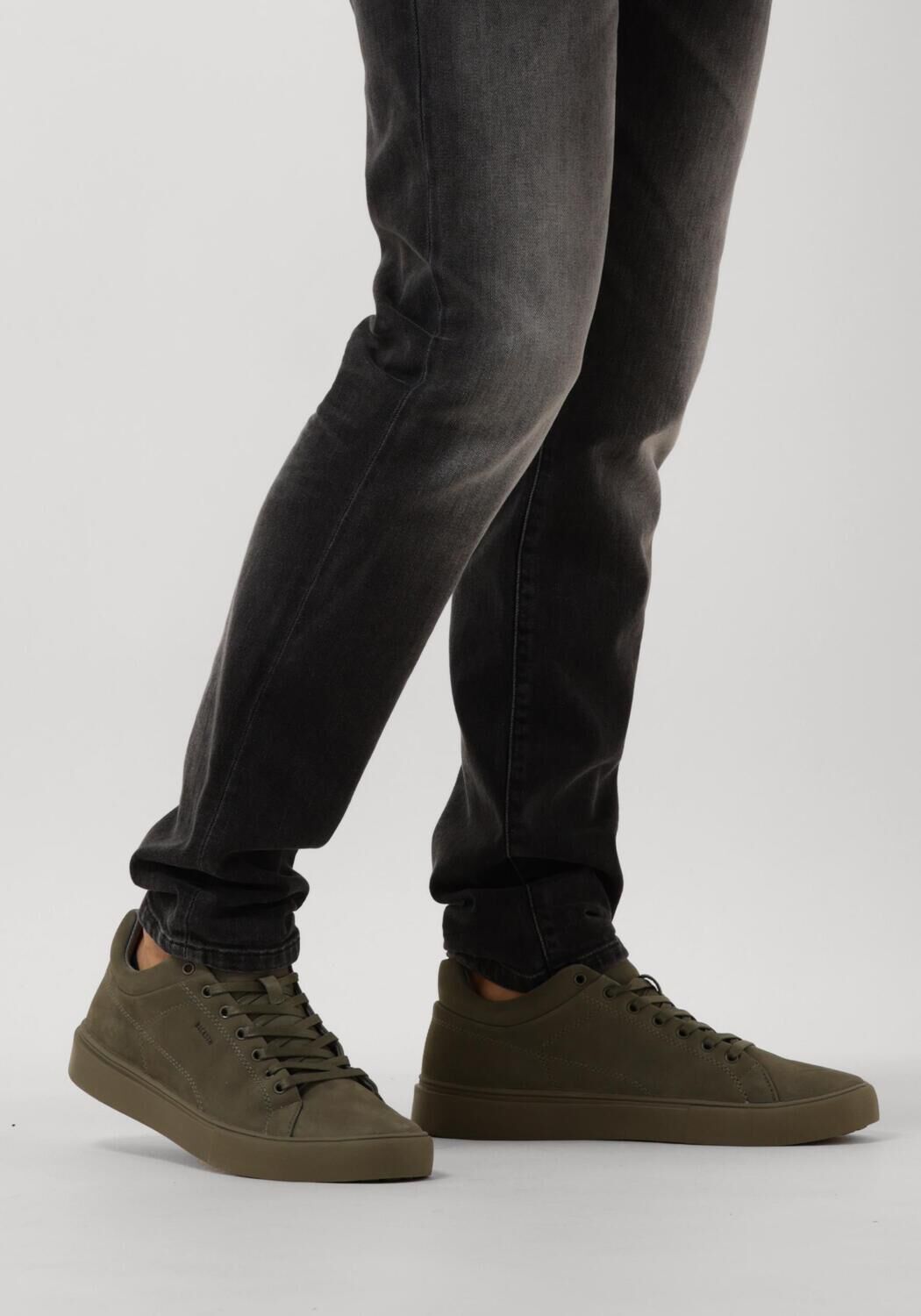 Groene BLACKSTONE Lage sneakers CRAG COLTON - large