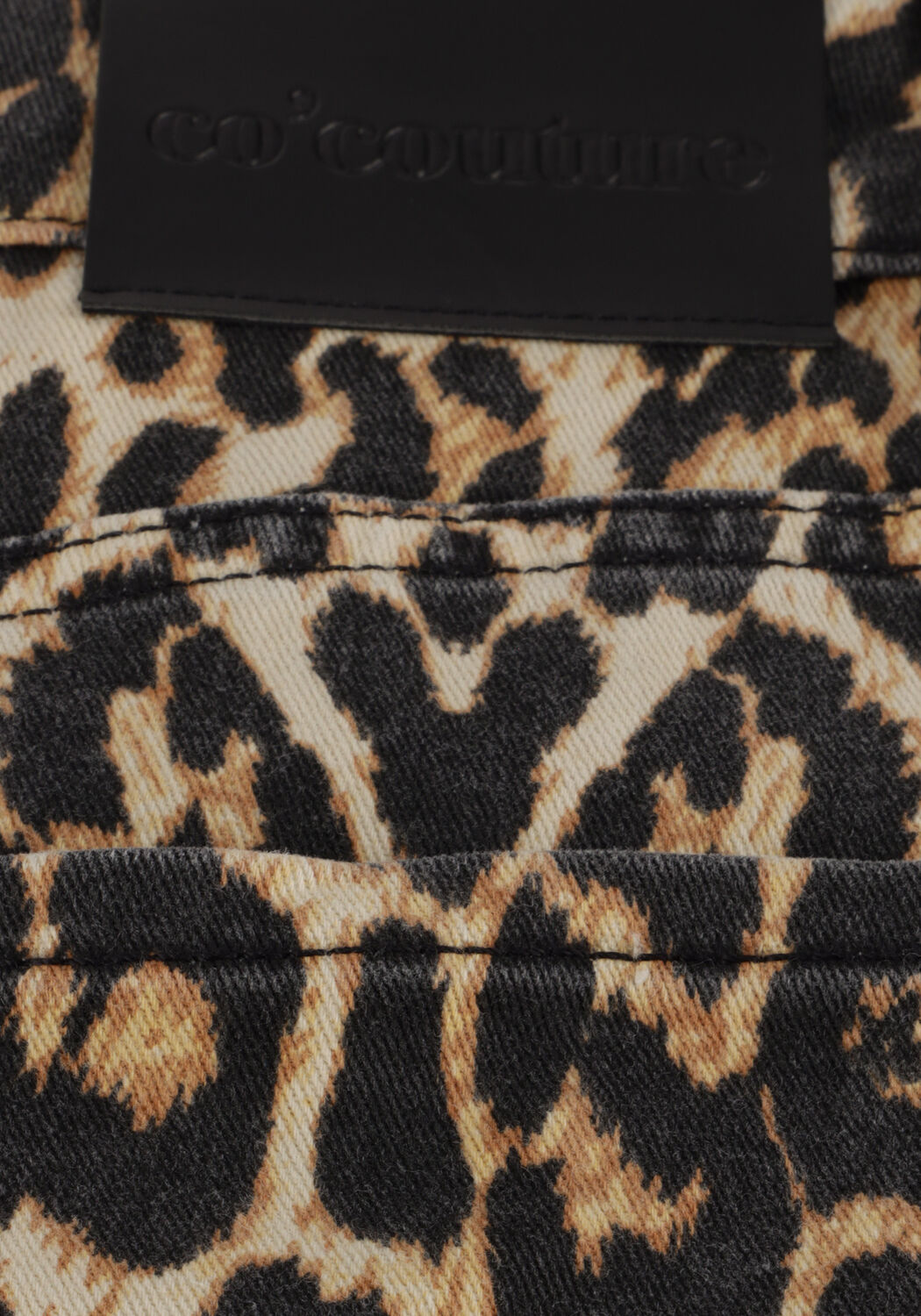 Beige CO'COUTURE Minirok LEOCC DENIM SKORT - large