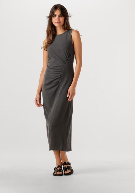Donkergrijze XIRENA Maxi jurk NOELLA DRESS - large
