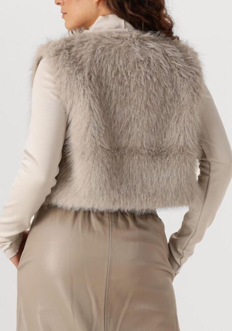 Beige AIMEE THE LABEL Gilet ISLA - large