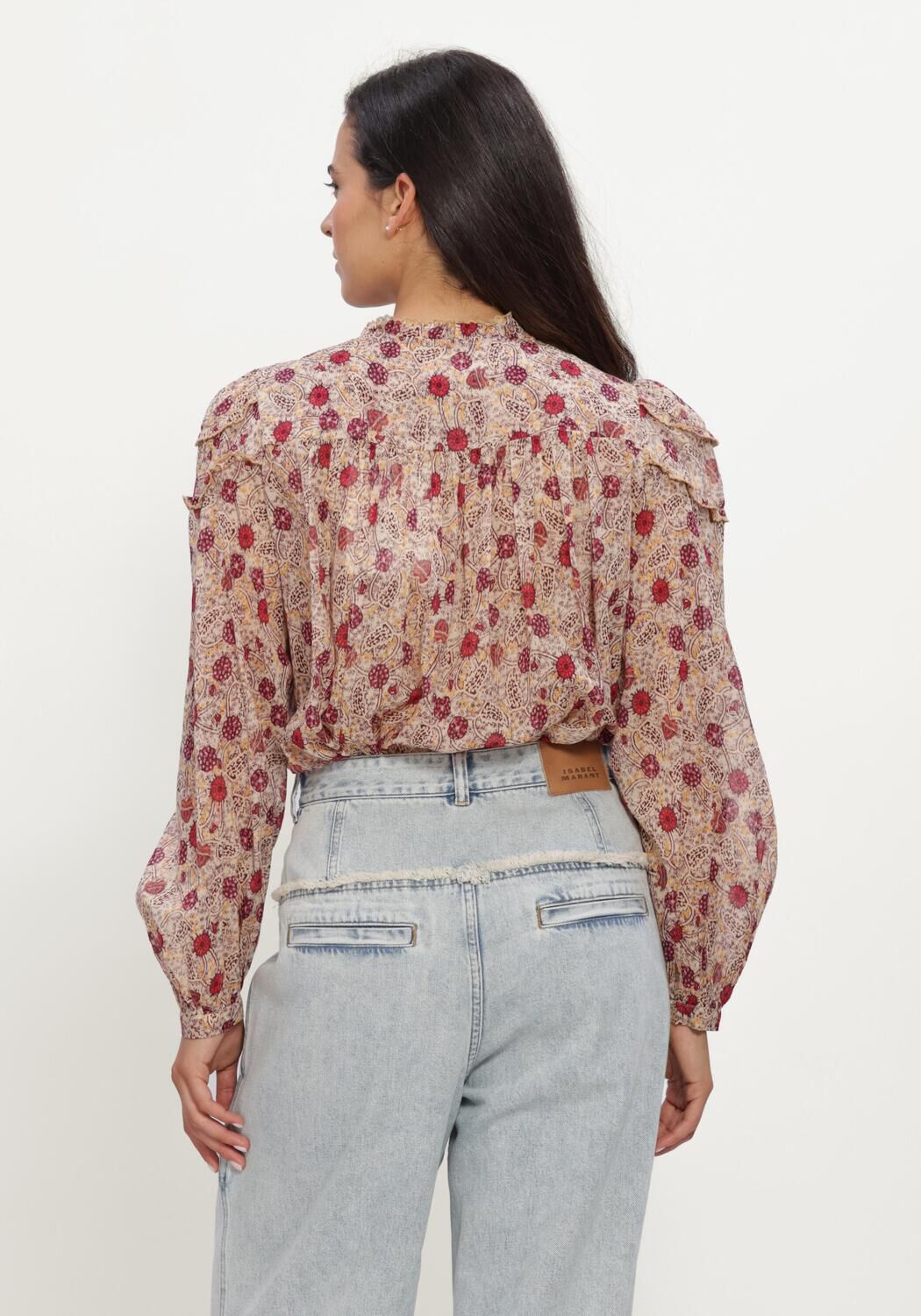 Beige ISABEL MARANT Top CHRISTA TOP - large